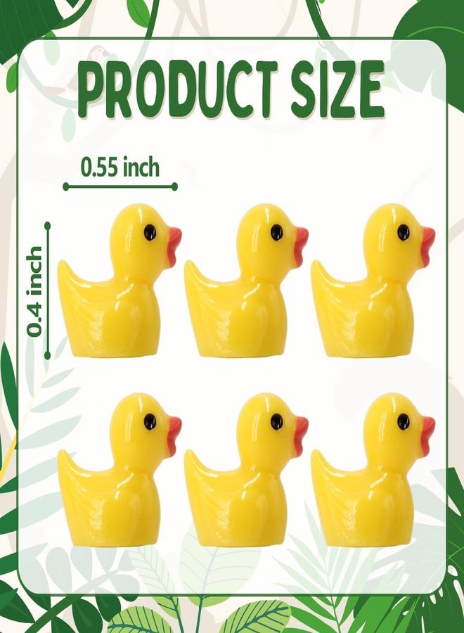 Wallertree Mini Duck Door Hinge Toppers Set of 6 - Resin Animal Hinge Heads Decorative Topper - Magnetic Decorative Charms for Home Decor - Image 5